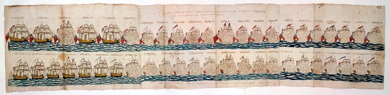Amerikaanse Onafhankelijkheidsoorlog: Slag bij Yorktown, 1781 door Unbekannt