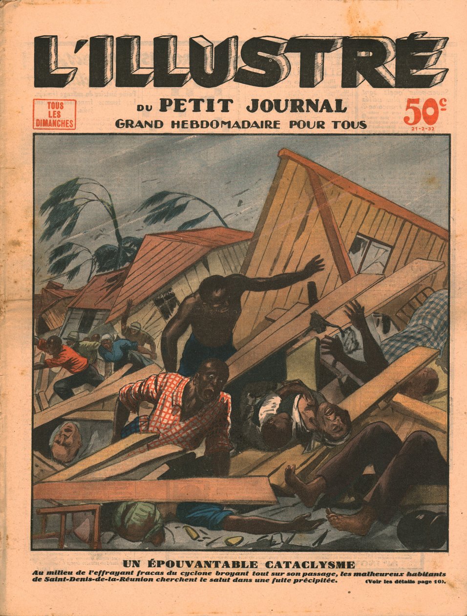 Een verschrikkelijke cataclysme, 1932 door Unbekannt