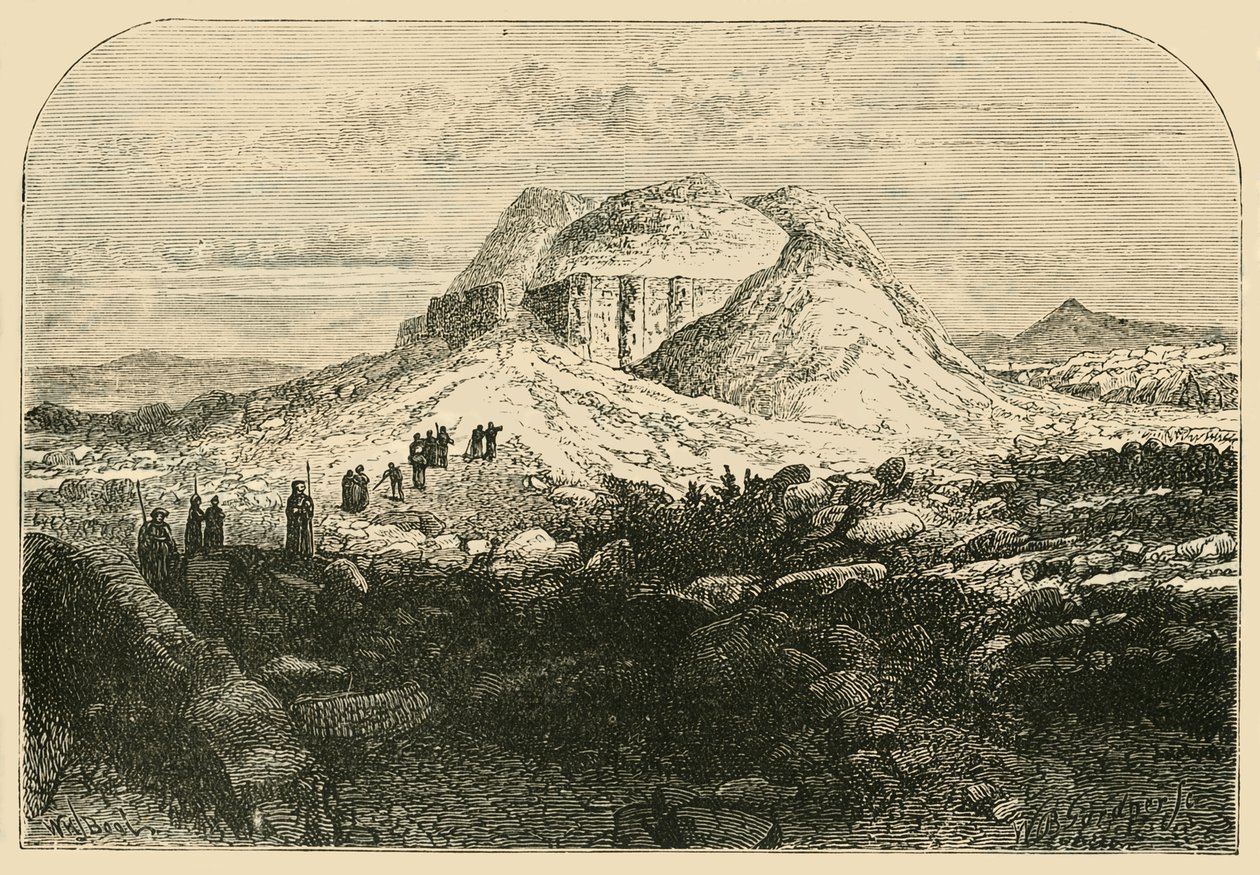 Oude Ruïnes bij Mugher, 1890 door Unbekannt