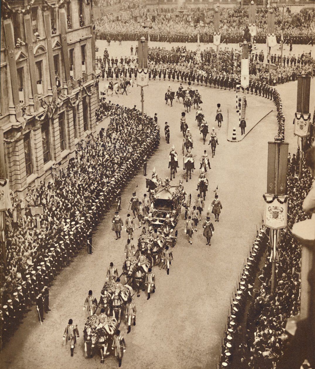 En zo naar Whitehall, 12 mei 1937 door Unbekannt