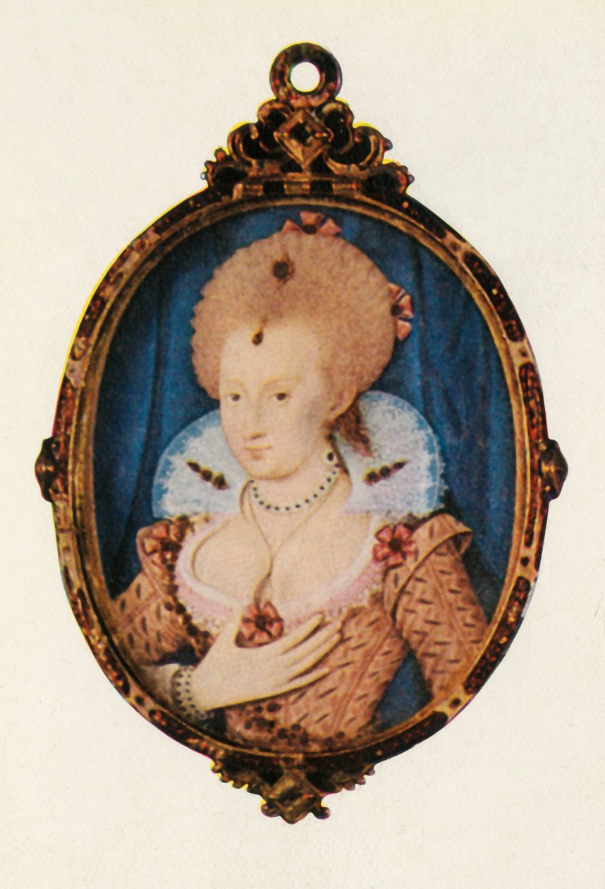 Anna van Denemarken, ca. 1610, 1947 door Unbekannt
