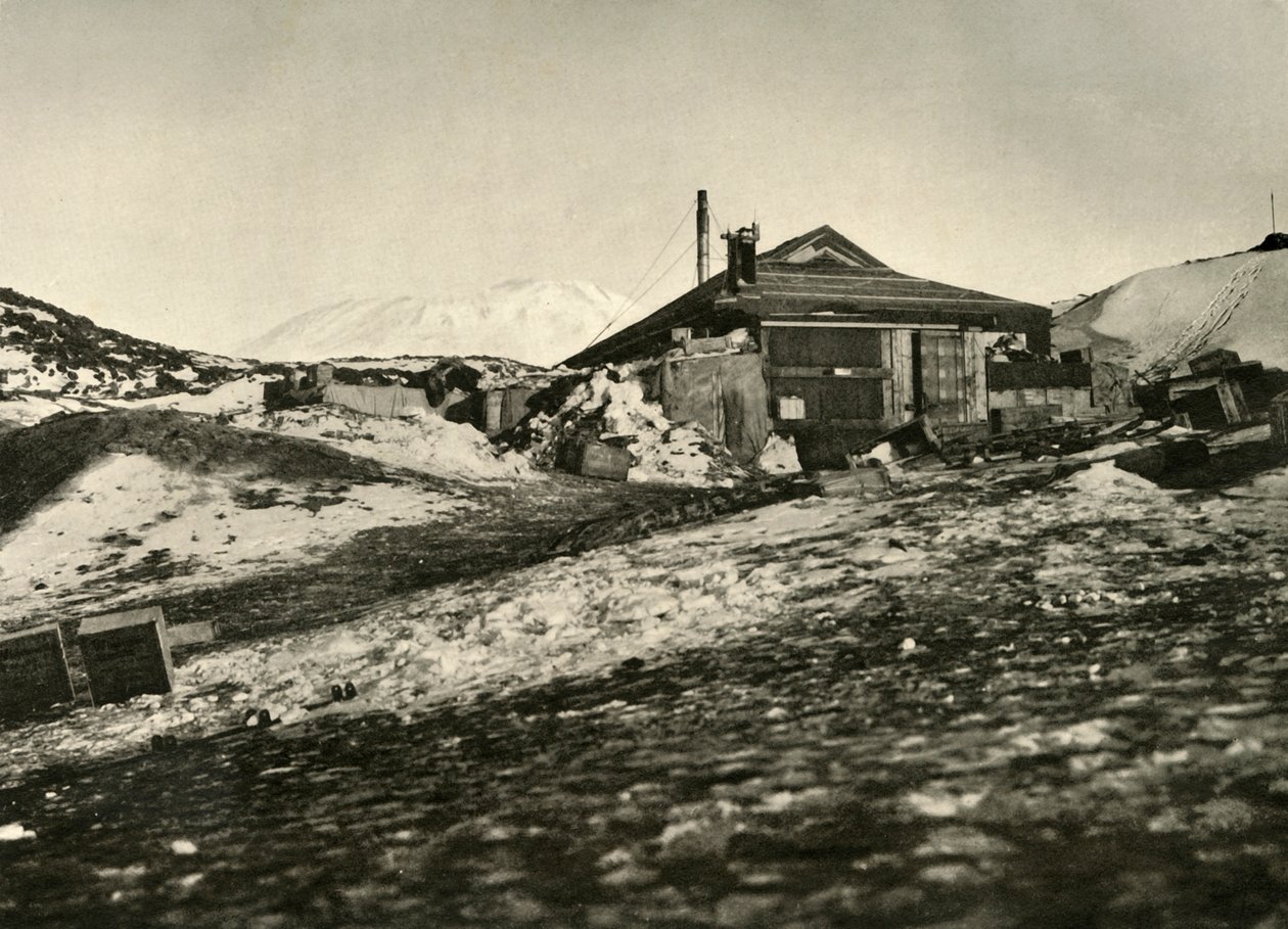 Een ander uitzicht op de hut in de zomer, c1908, 1909 door Unbekannt