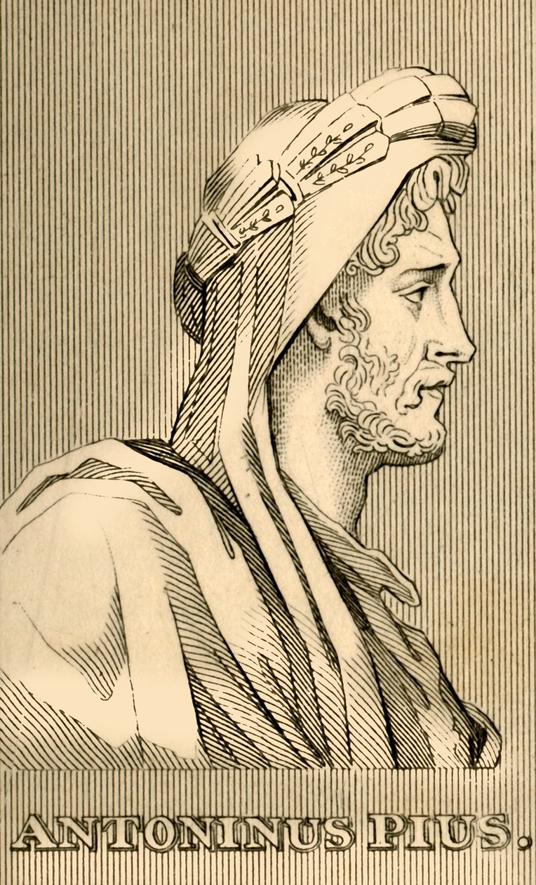 Antoninus Pius, AD86-161, 1830 door Unbekannt