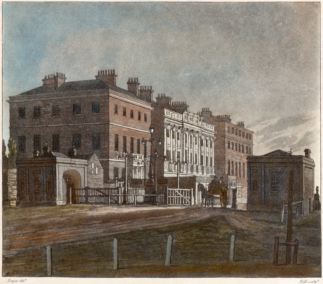 Apsley House, Hyde Park Corner, Londen, 1810 door Unbekannt