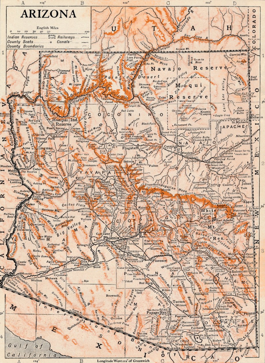 Arizona door Unbekannt