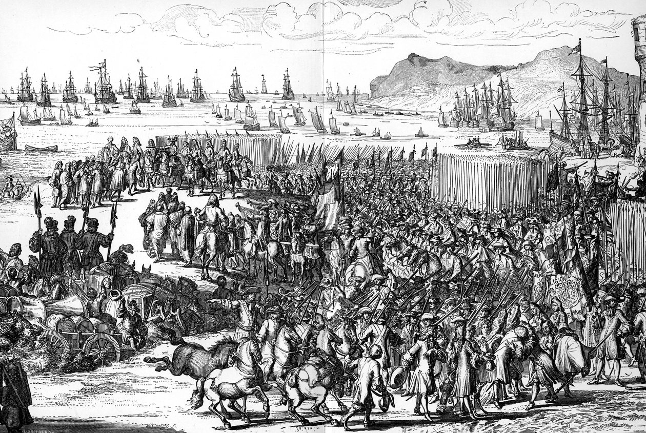 Aankomst van Willem van Oranje in Engeland, 5 november 1688, 1903 door Unbekannt