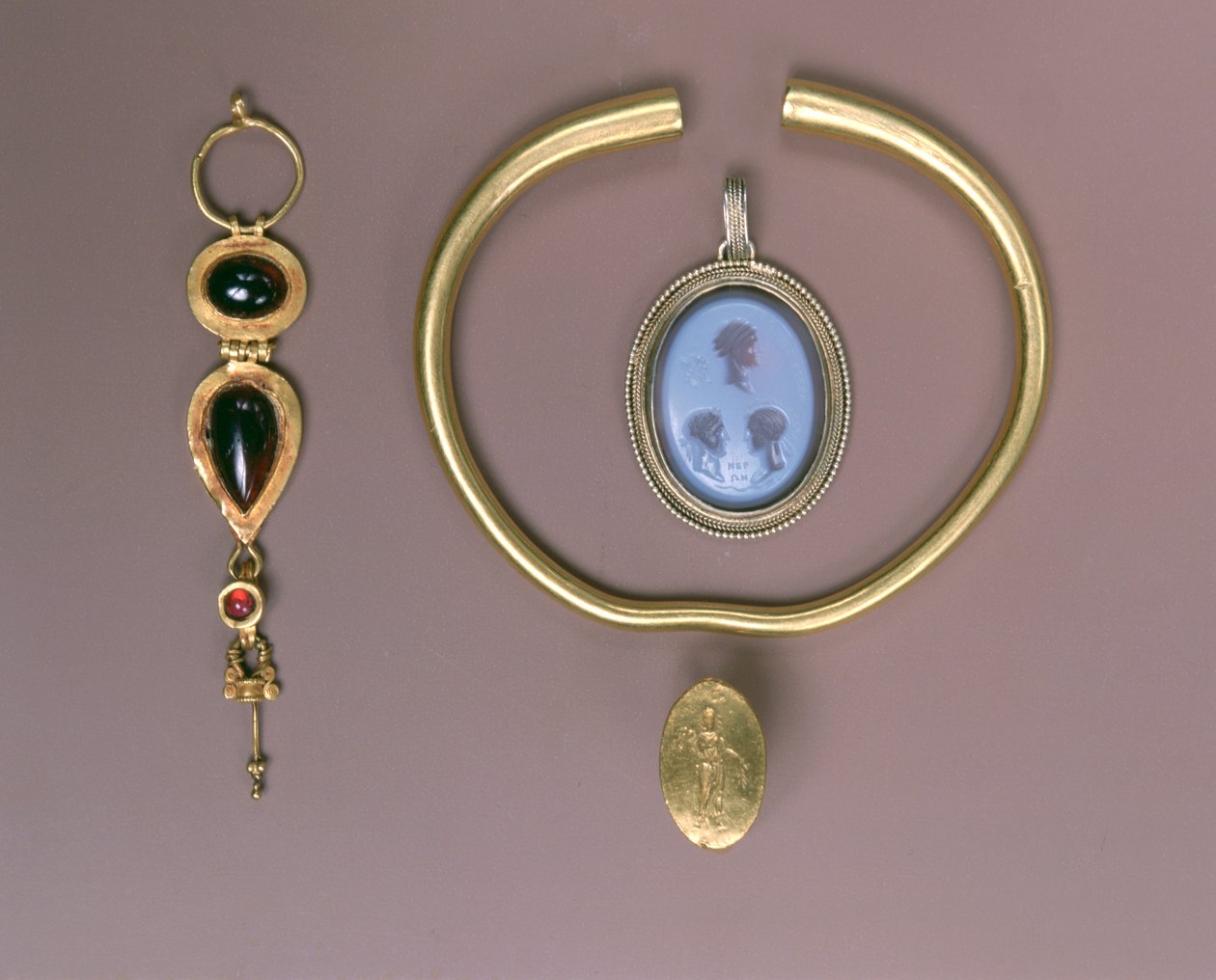 Diverse Griekse en Romeinse sieraden, 4e eeuw v.Chr.-17e eeuw door Unbekannt