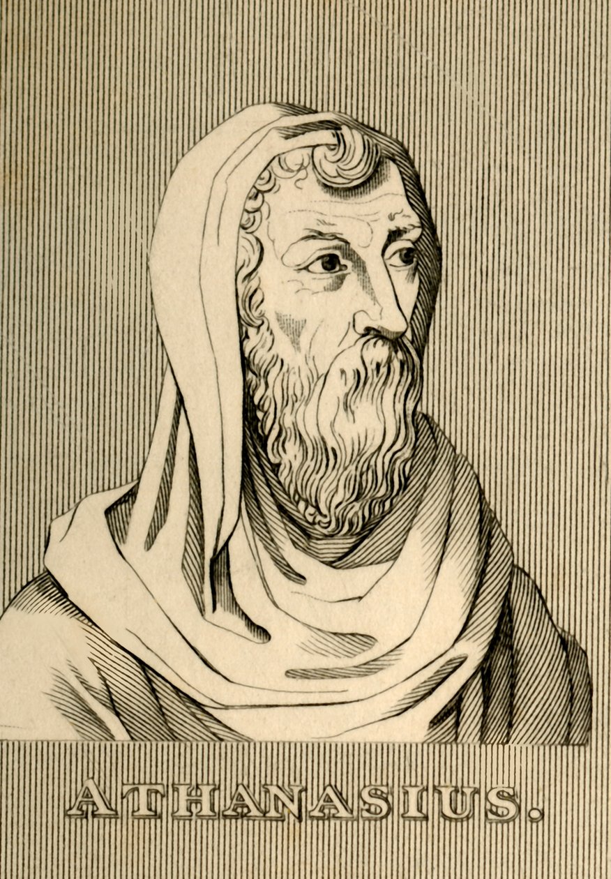 Athanasius, ca. 296-373, 1830 door Unbekannt