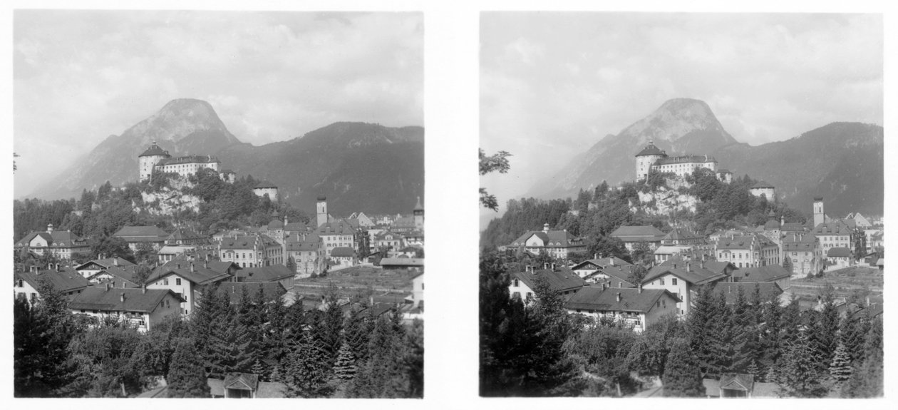 Oostenrijk: De stad Kufstein door Unbekannt