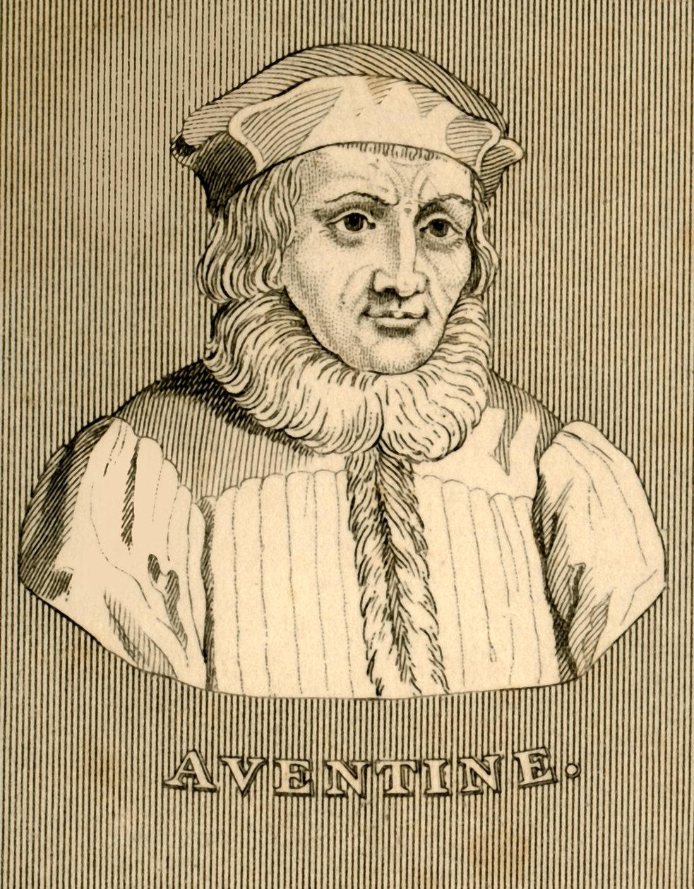 Aventinus, 1477-1534, 1830 door Unbekannt