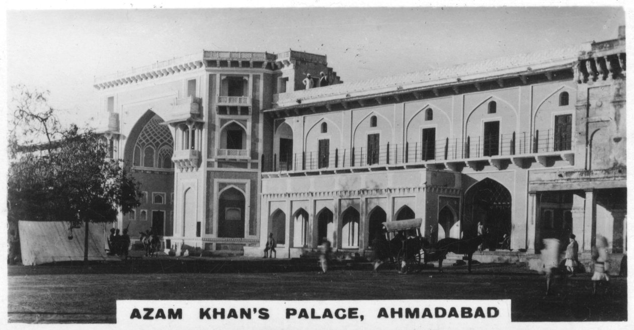Paleis van Azam Khan, Ahmedabad, India, c1925 door Unbekannt