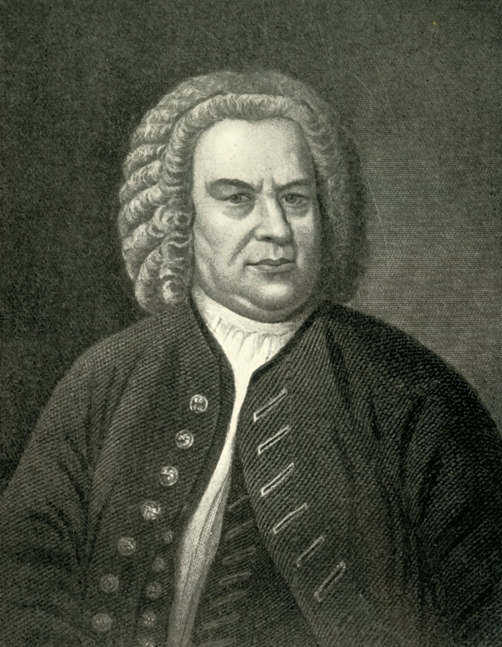 Bach, c1746, 1907 door Unbekannt