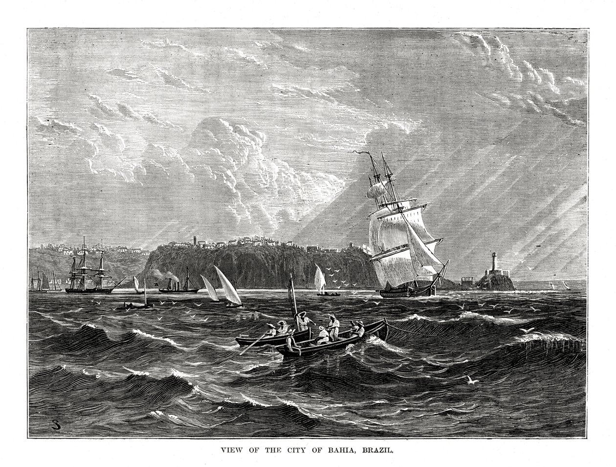 Bahia, Brazilië, 1877 door Unbekannt