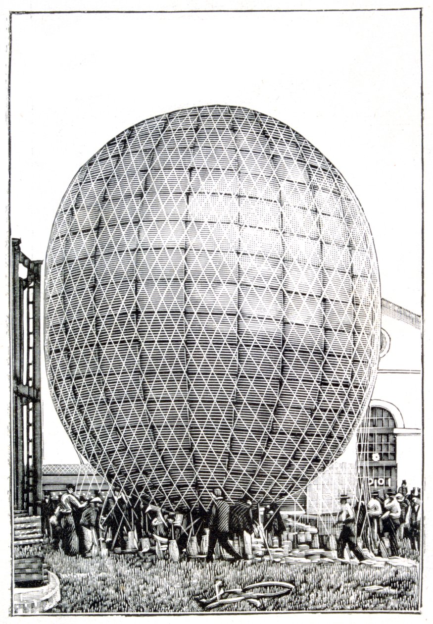 Ballon, 1888 door Unbekannt