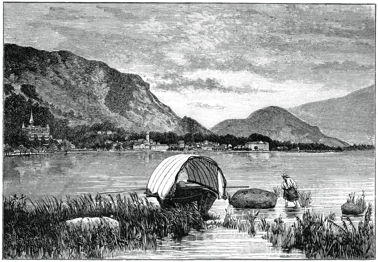 Baveno, aan het Lago Maggiore, Noord-Italië, 1900 door Unbekannt