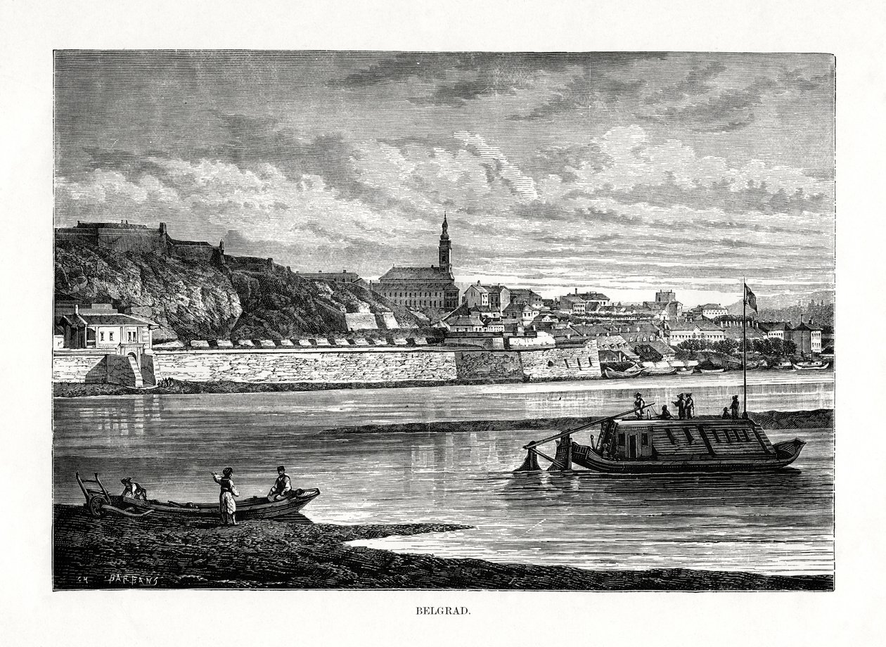 Belgrado, Servië en Montenegro, 1879 door Unbekannt