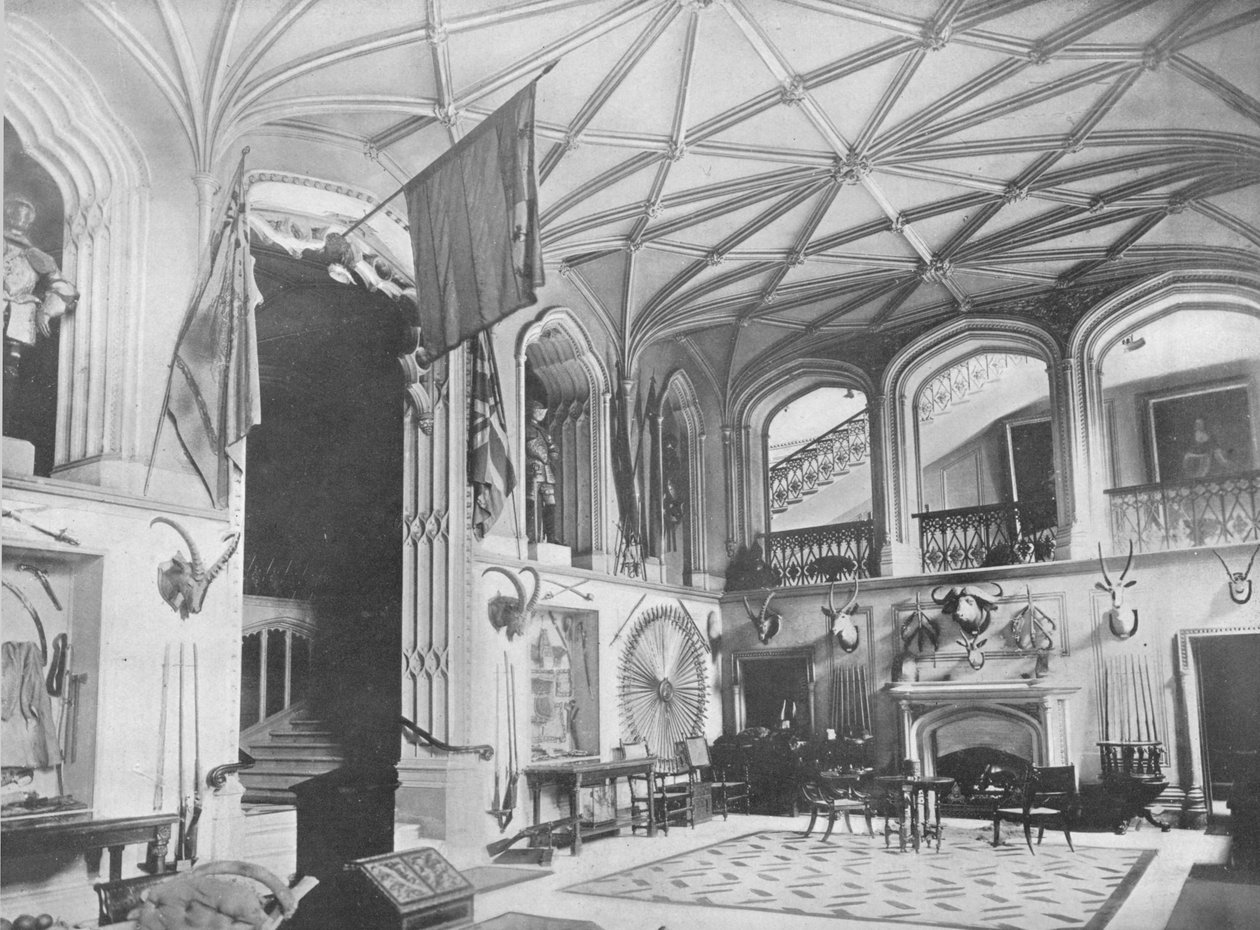 Belvoir Castle, Leicestershire - De Hertog van Rutland, 1910 door Unbekannt