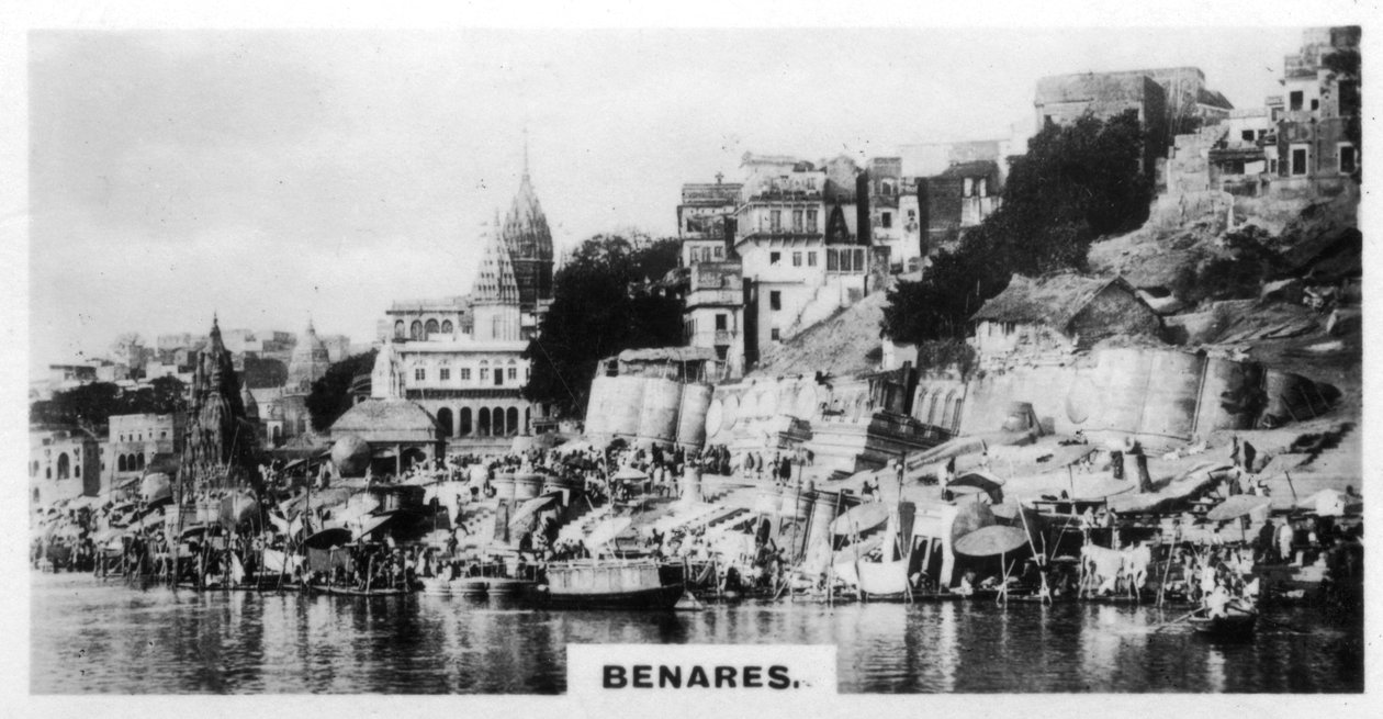 Benares, India, ca. 1925 door Unbekannt