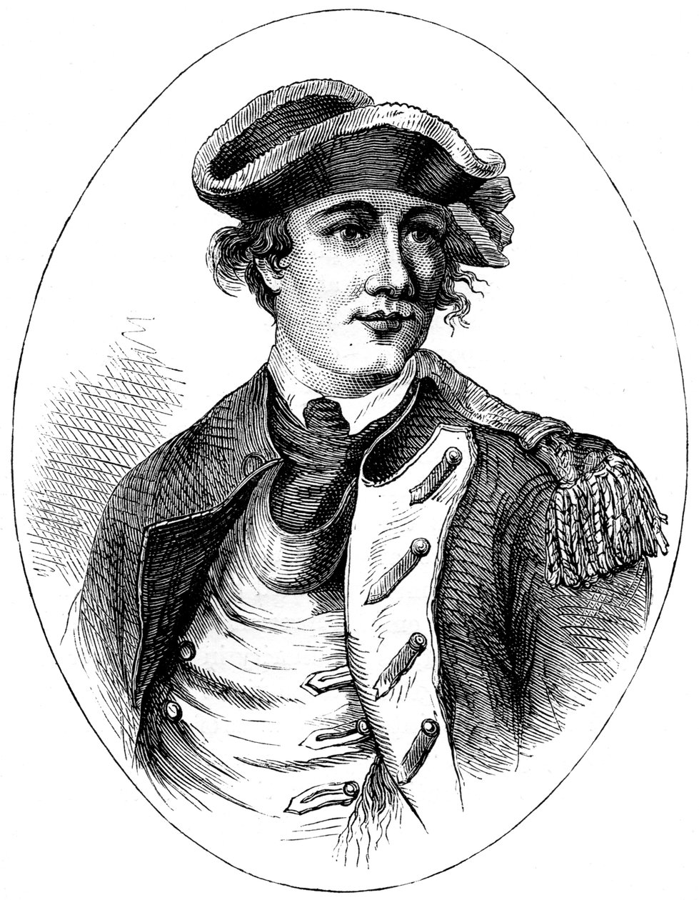 Benedict Arnold, generaal van de Amerikaanse Onafhankelijkheidsoorlog, ca. 1880 door Unbekannt