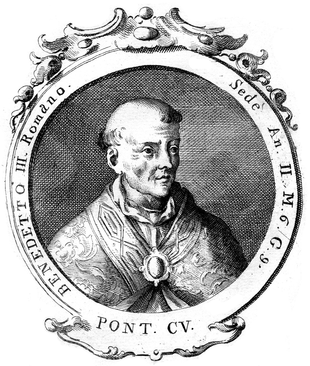 Benedictus III, Paus van de Katholieke Kerk door Unbekannt