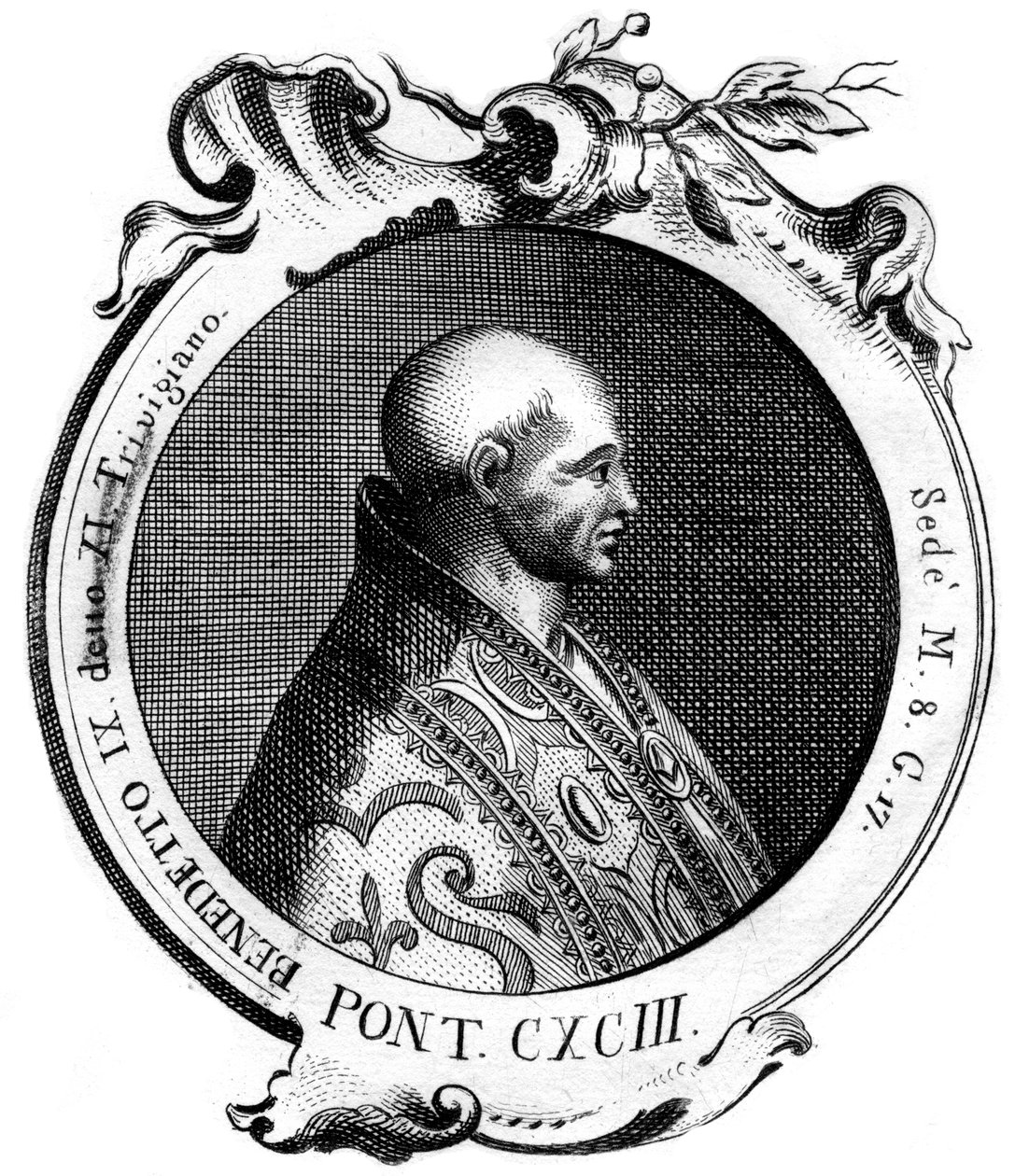Benedictus IX, paus van de Katholieke Kerk door Unbekannt