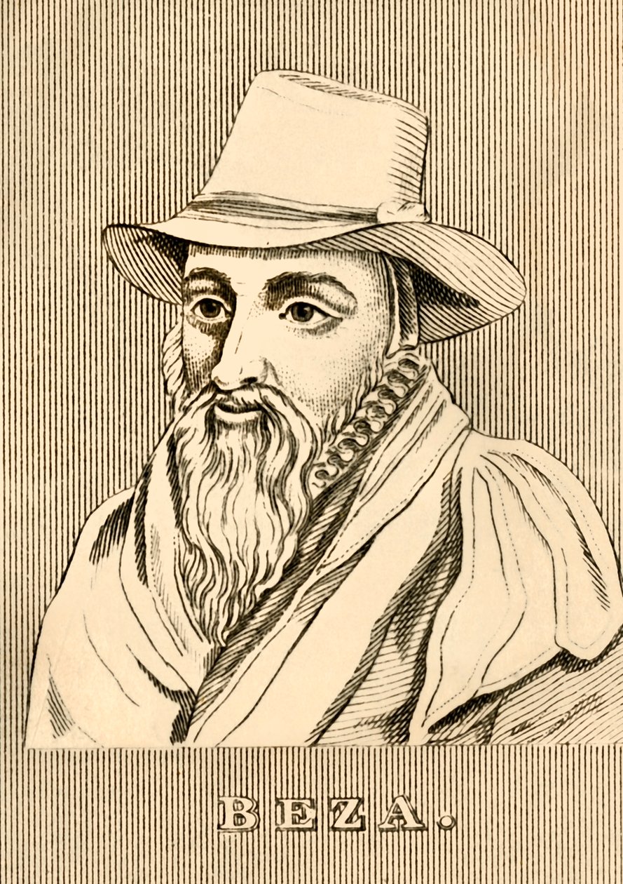 Beza, 1519-1605, 1830 door Unbekannt