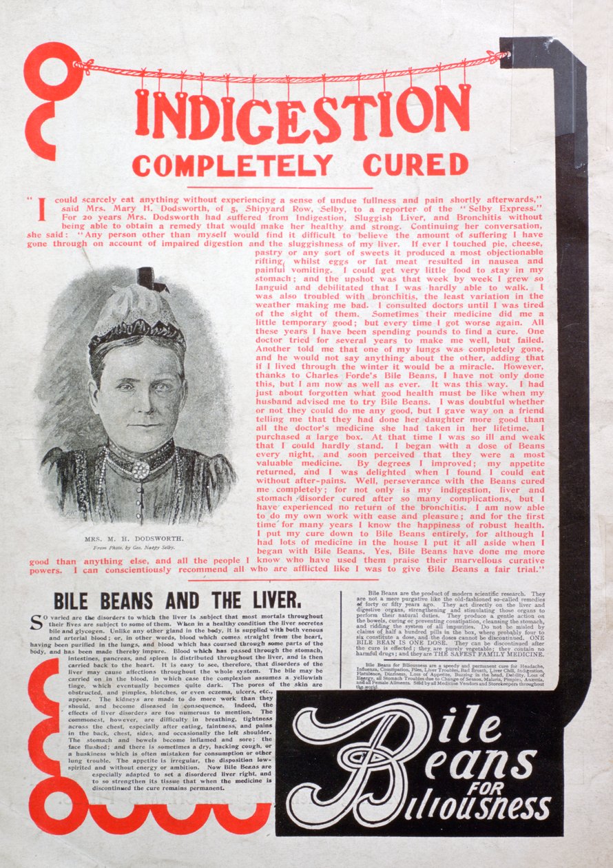 Bile Beans advertentie door Unbekannt