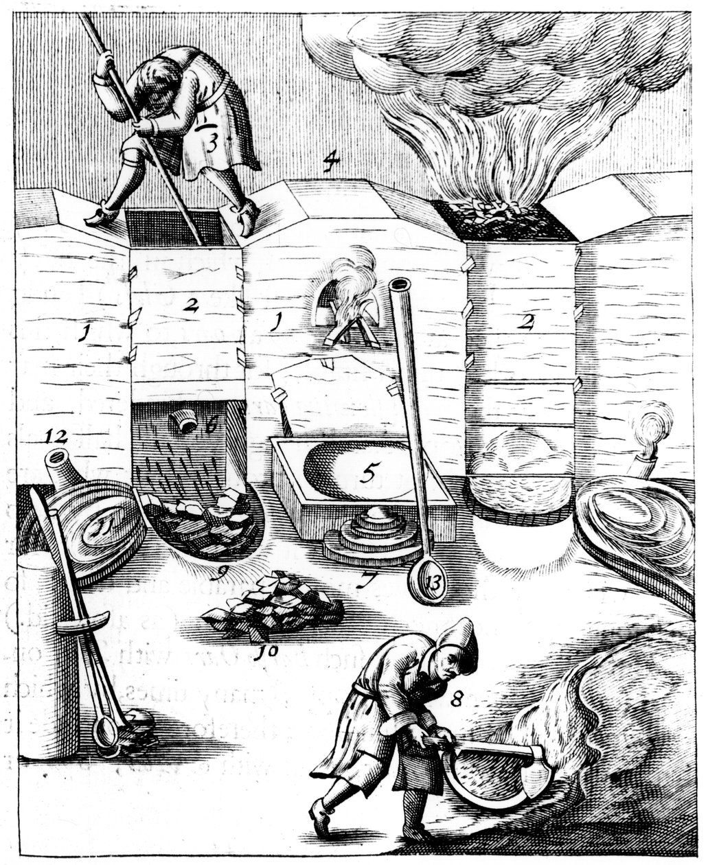 Hoogovens, 1683 door Unbekannt