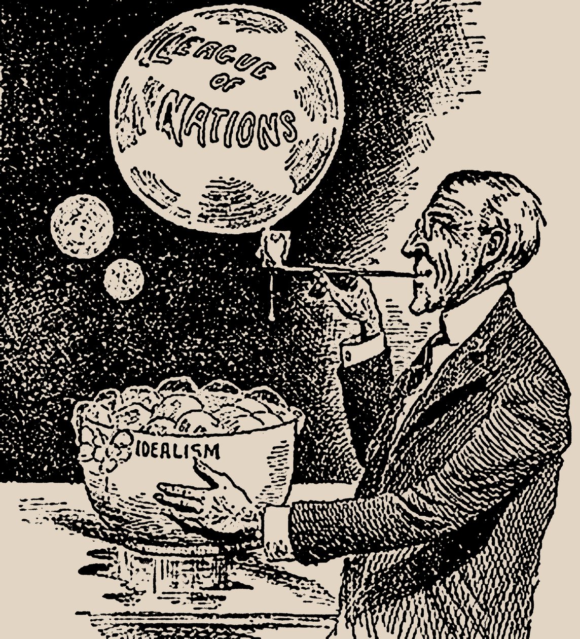 Bellen Blazen. Woodrow Wilson en de Volkenbond, 1919 door Unbekannt