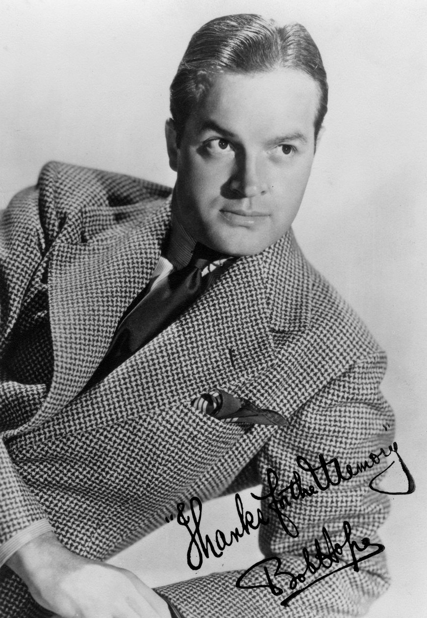 Bob Hope 1903-2003, Brits-Amerikaanse komiek en acteur, ca. 1930s door Unbekannt