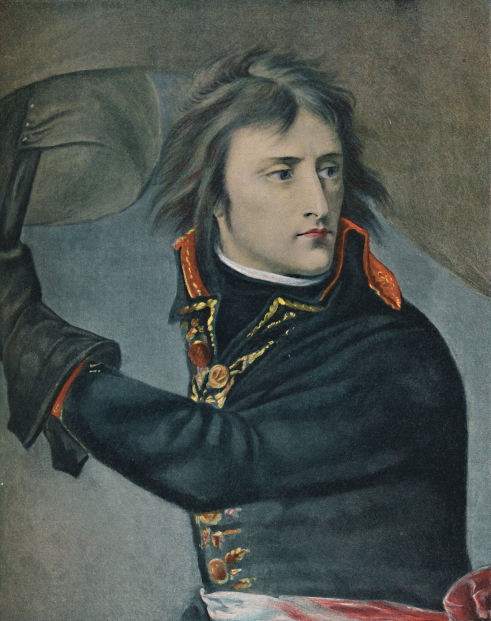 Bonaparte bij Arcole, 1797, 1896 door Unbekannt