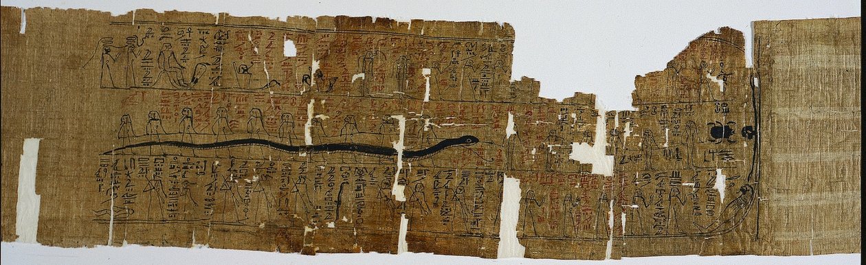 Boek van Amduat, Misschien van Bakenmut, met Elementen van het Tiende tot Twaalfde Uur door Unbekannt