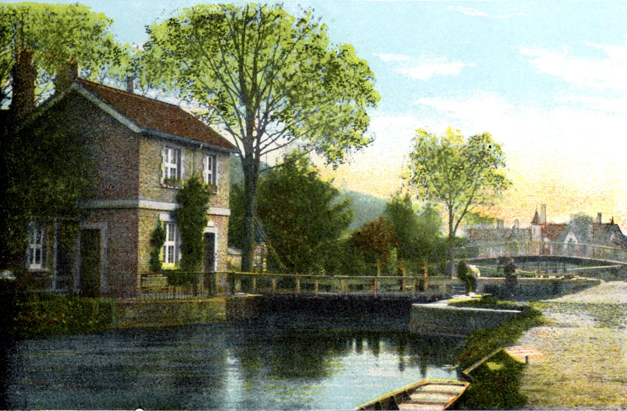 Boulters Lock, Maidenhead, Berkshire, 20e eeuw door Unbekannt
