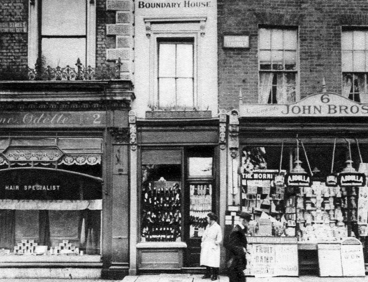 Boundary House, Notting Hill Gate, Londen, 1926-1927 door Unbekannt
