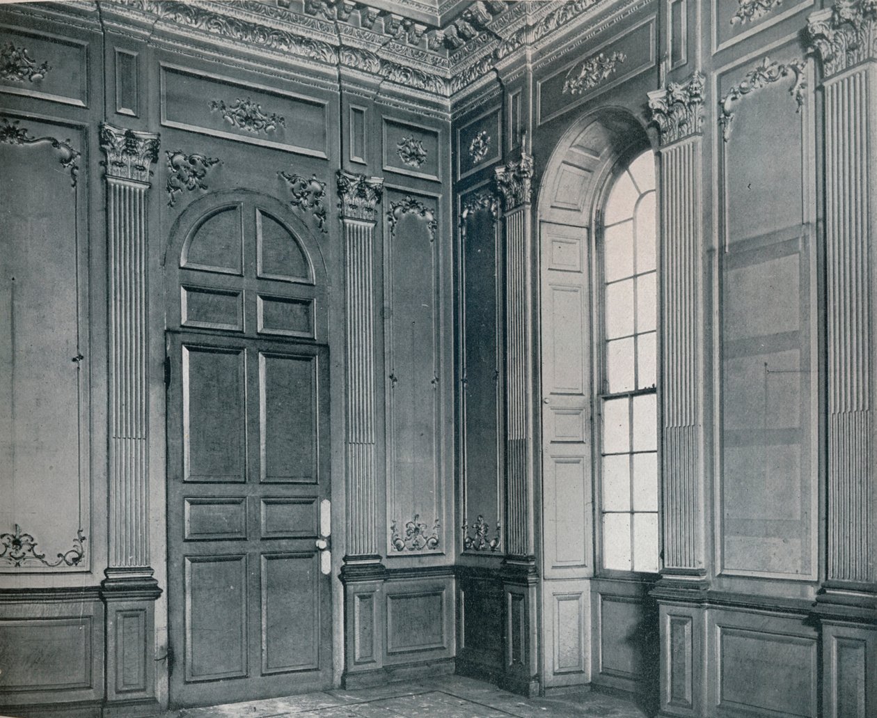 Bradmore House: Hoofdruimte op de Eerste Verdieping, 1916 door Unbekannt