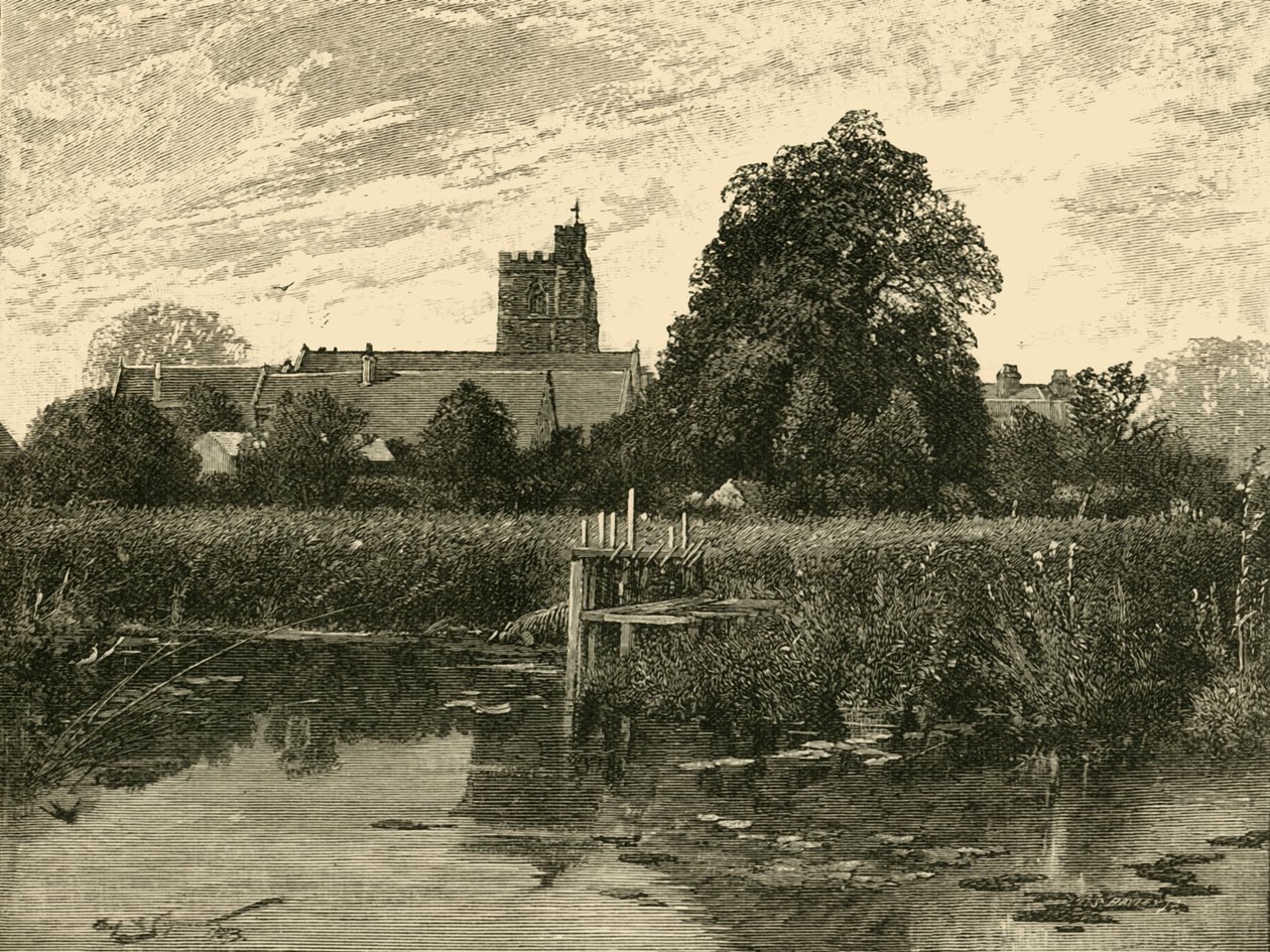 Kerk van Bray, 1898 door Unbekannt