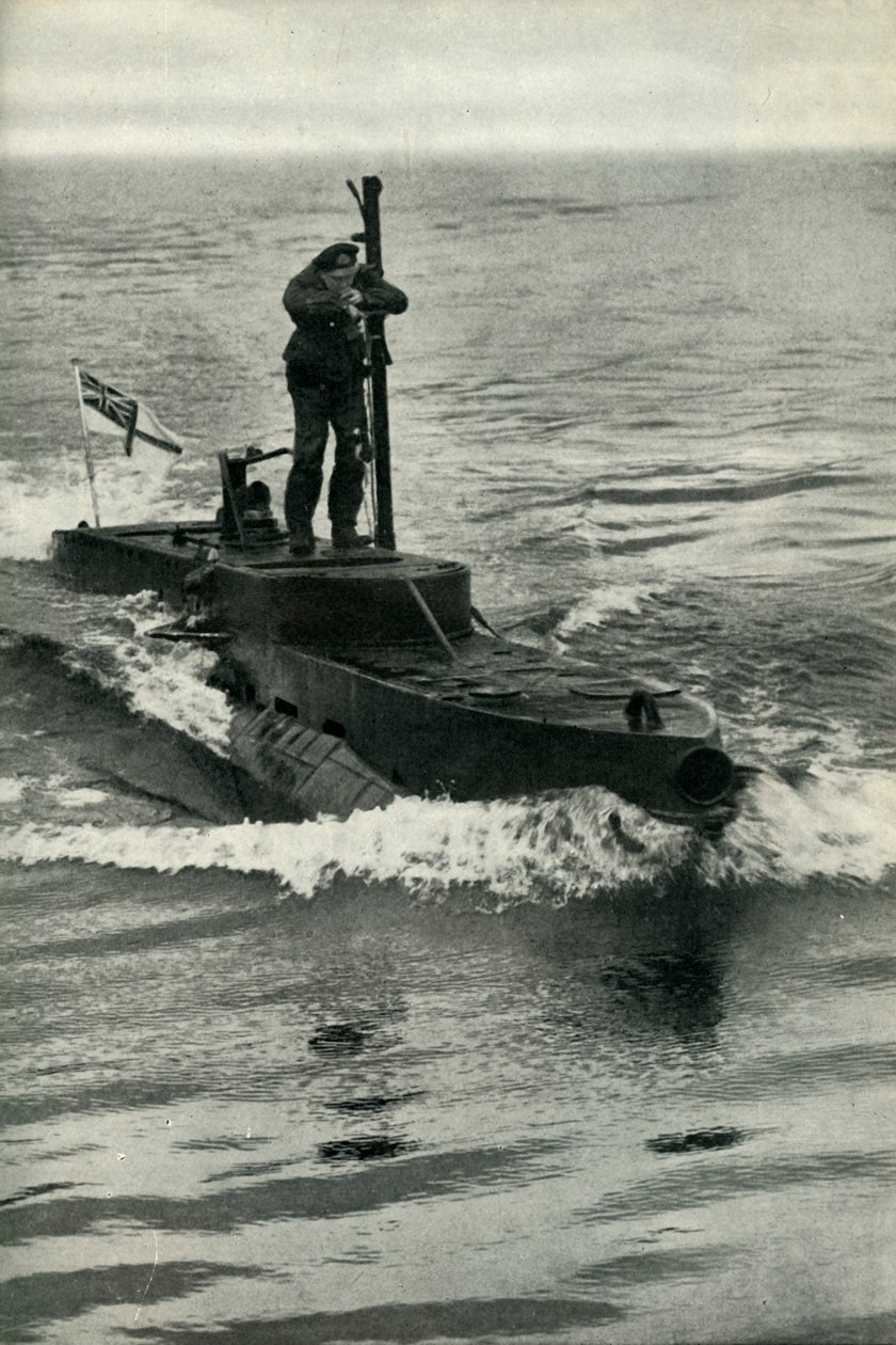 Britse X-Craft mini-onderzeeër, Tweede Wereldoorlog, 1945 door Unbekannt