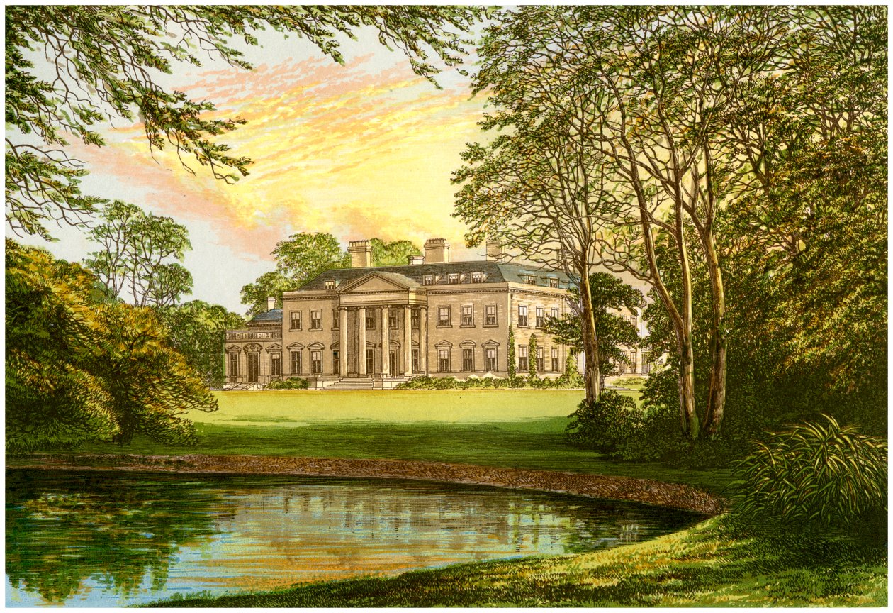Broadlands, Hampshire, huis van de familie Cowper-Temple, c1880 door Unbekannt