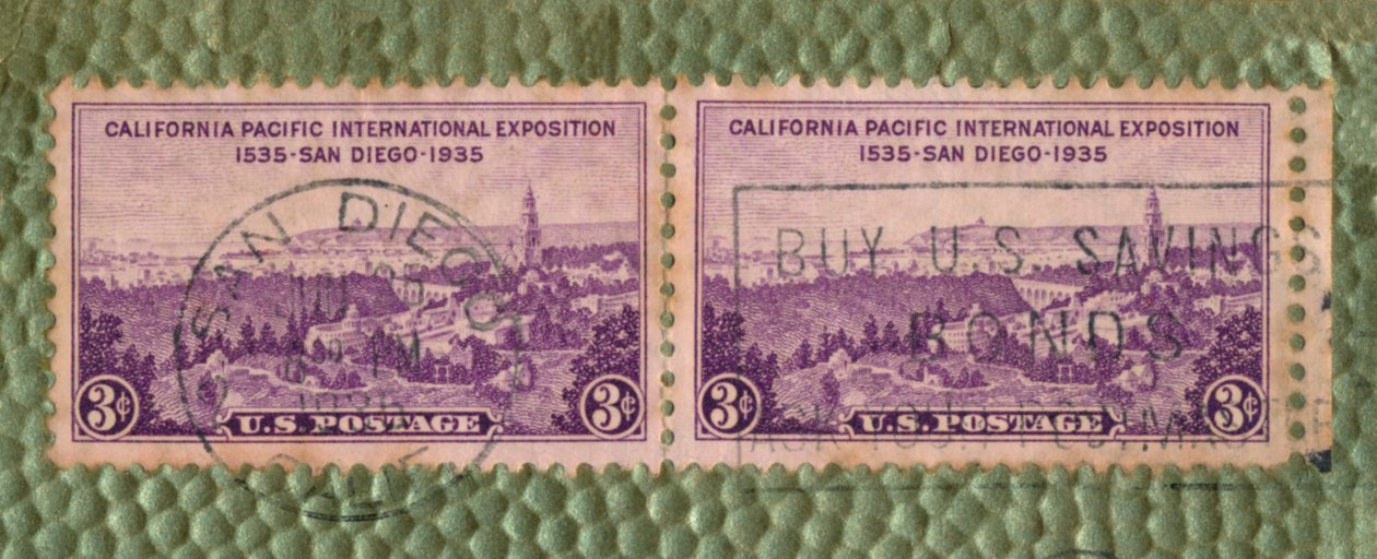 California Pacific International Exposition - Amerikaanse Postzegel, c1935 door Unbekannt