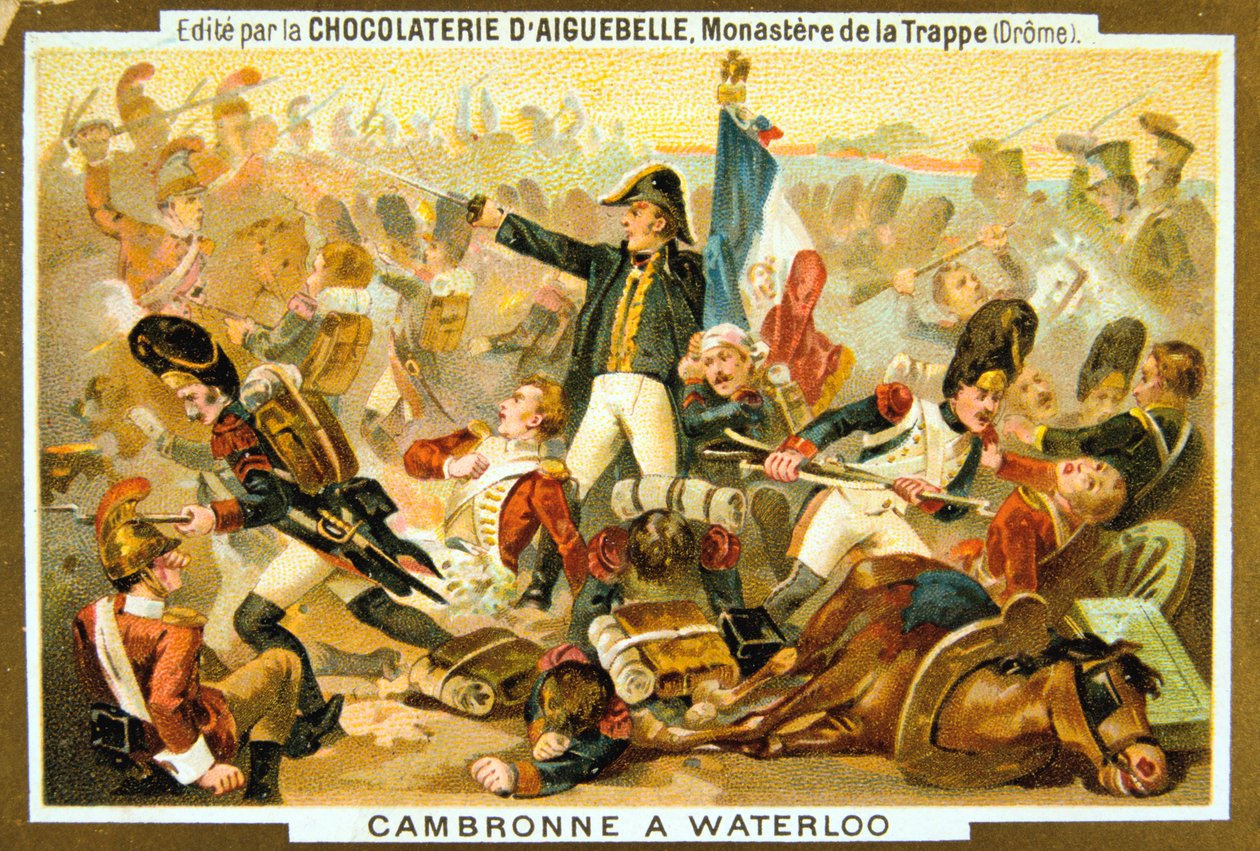Cambronne bij de Slag bij Waterloo, 18 juni 1815, 19e eeuw door Unbekannt