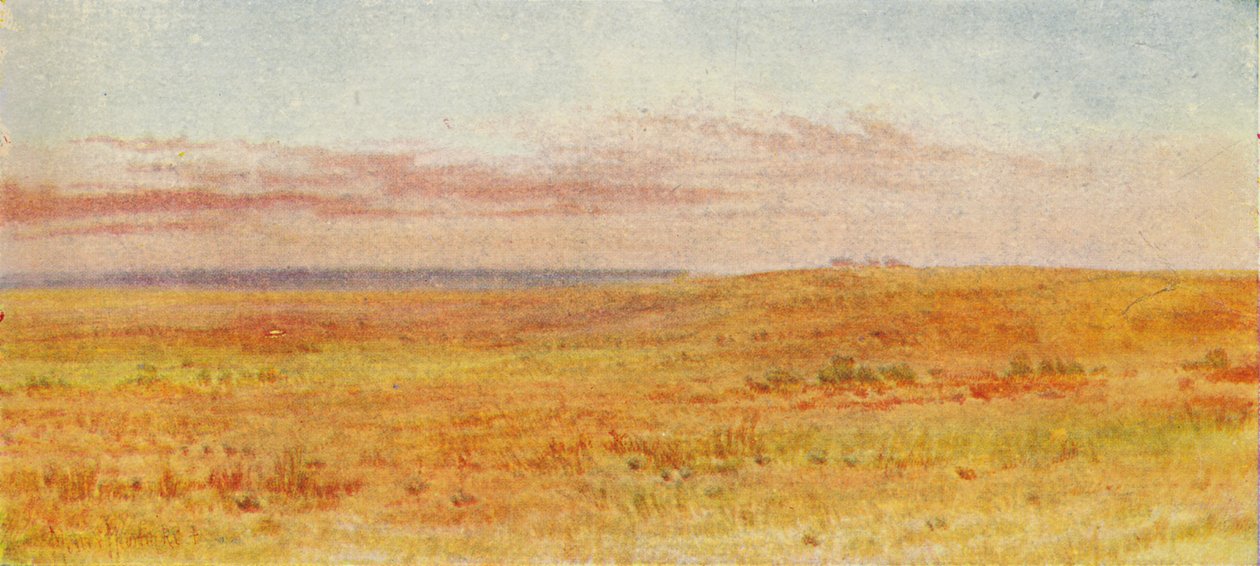 Canadese prairie, 1924 door Unbekannt