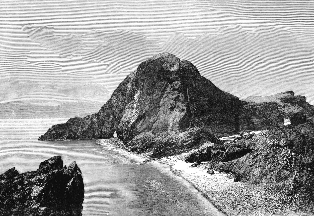 Kaap Sam-Lourenco, oostelijke landtong van Madeira, 1895 door Unbekannt