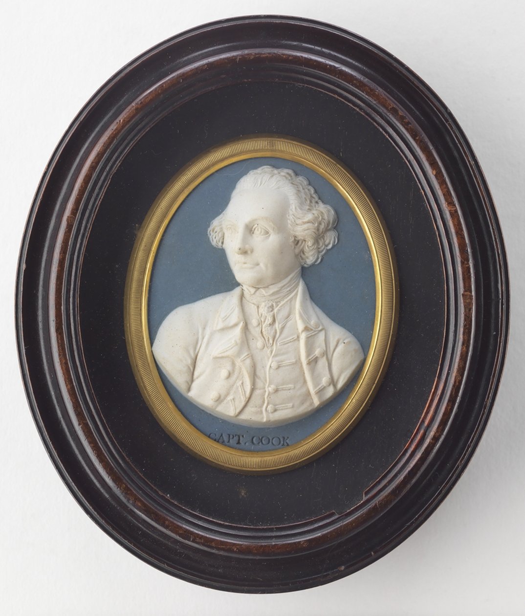 Kapitein James Cook Wedgwood portretmedaillon, ca. 1776 door Unbekannt