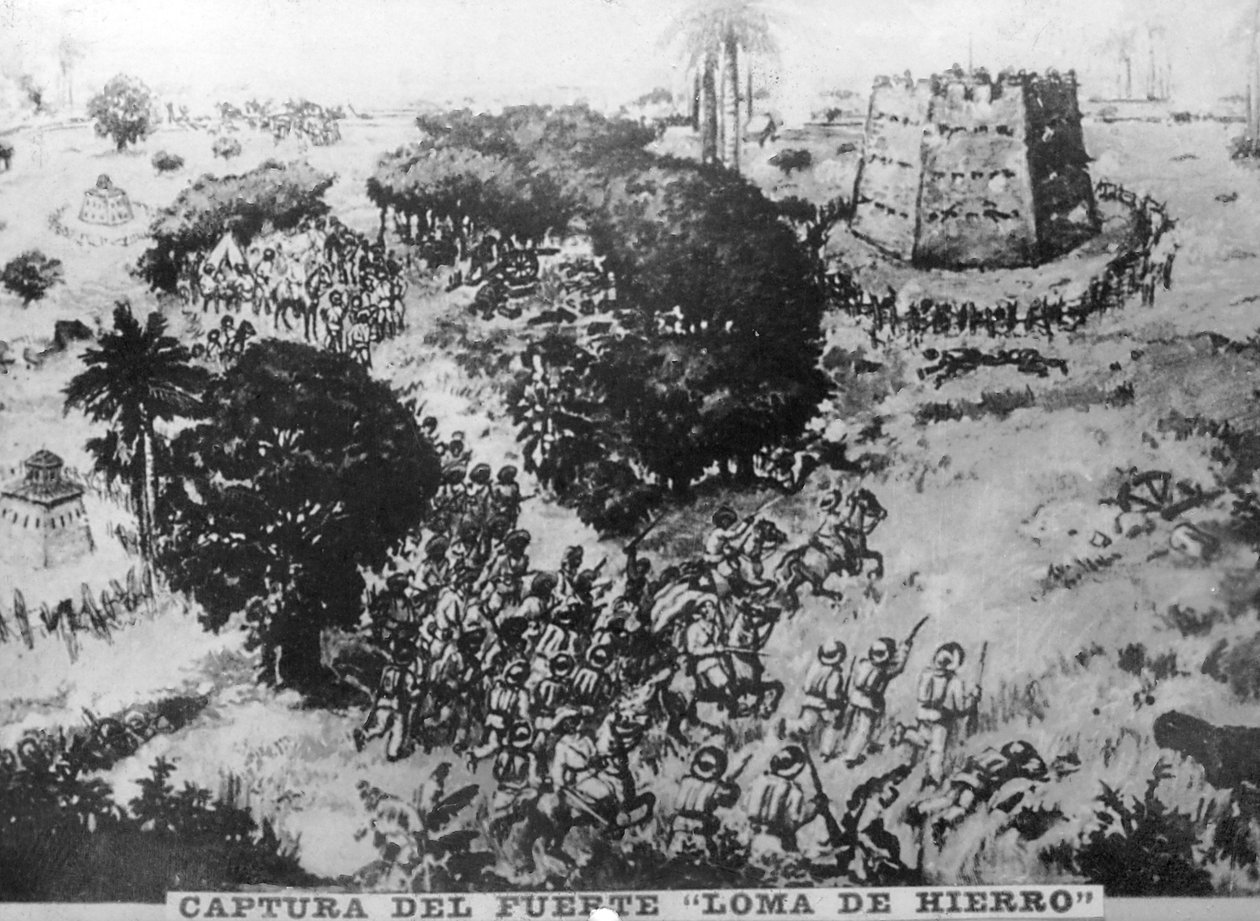 Verovering van Fuerte de la Loma door Unbekannt