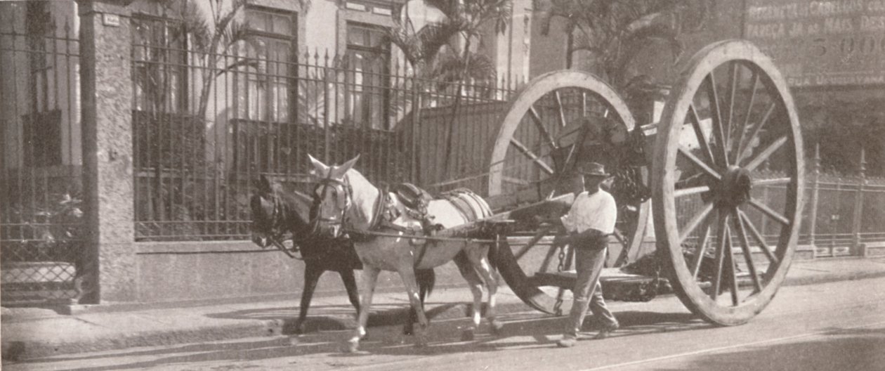 Zware goederen onder in plaats van boven de as dragen, 1914 door Unbekannt