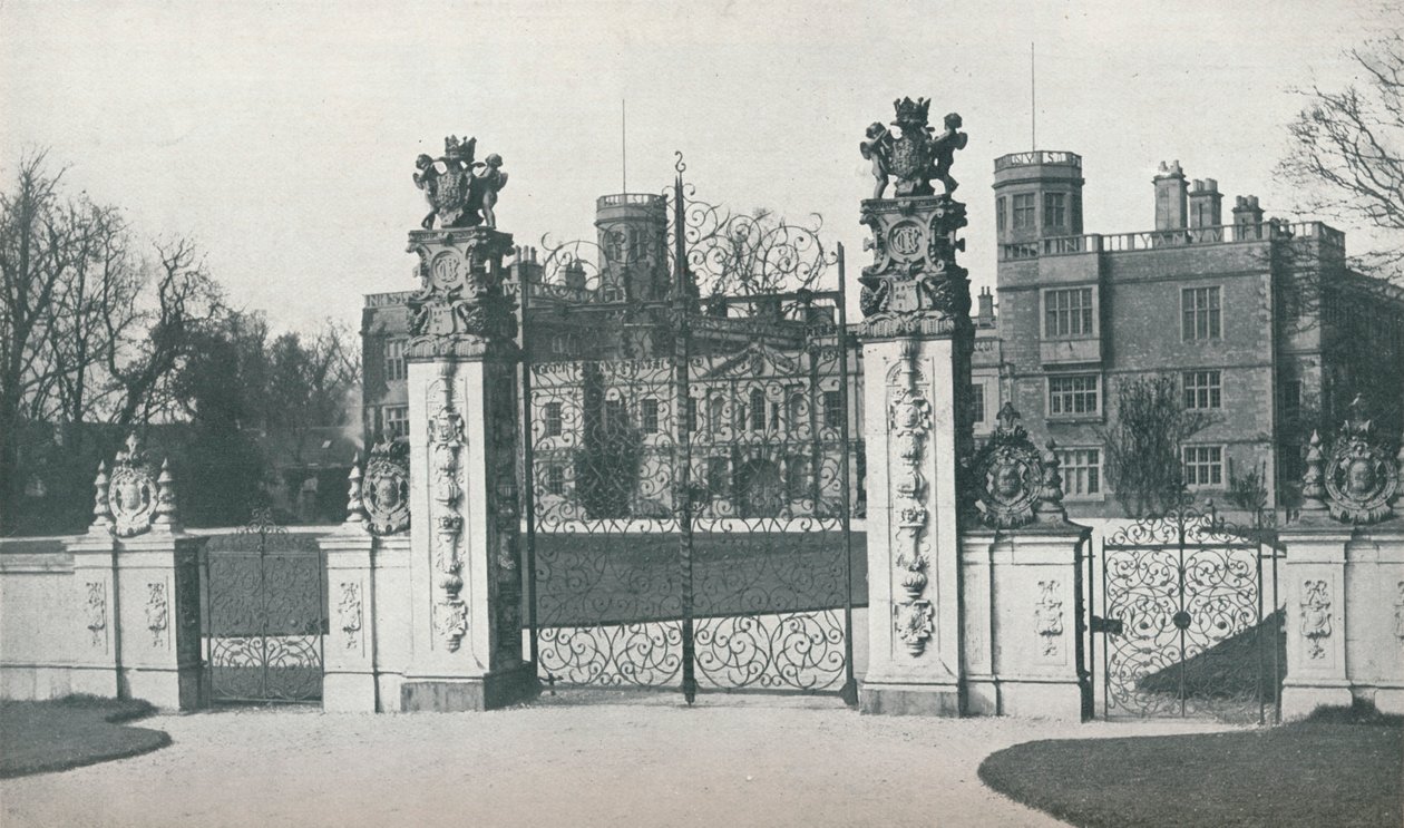 Castle Ashby, Northants, ca. 1915 door Unbekannt