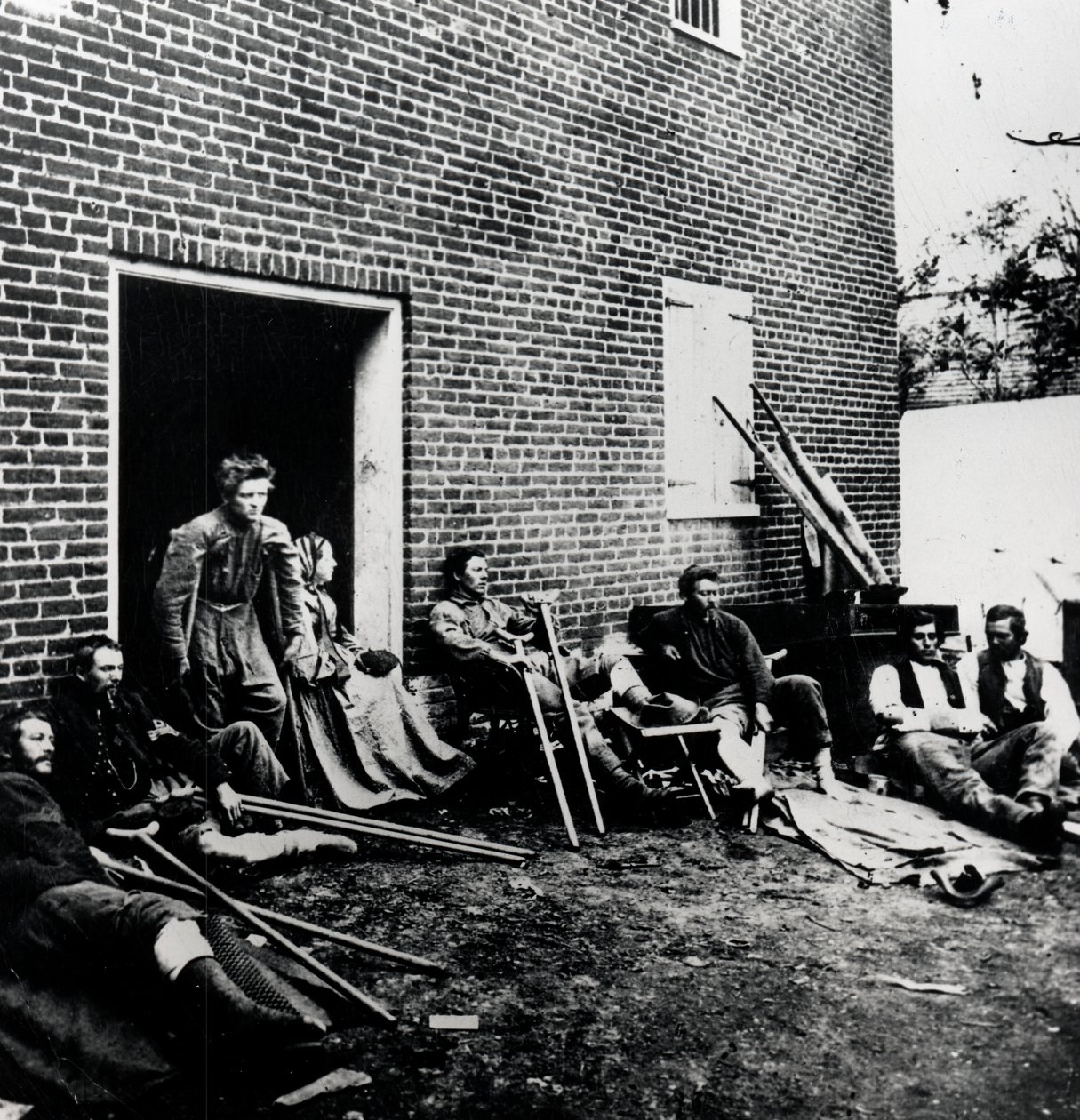 Slachtoffers van de Amerikaanse Burgeroorlog, 1861-1865 door Unbekannt