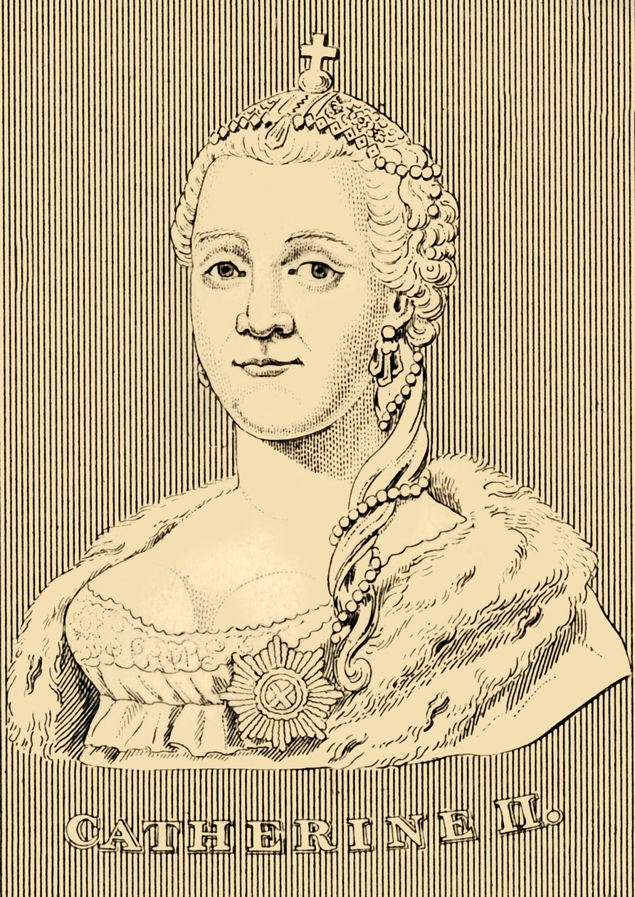 Catharina II, 1729-1796, 1830 door Unbekannt