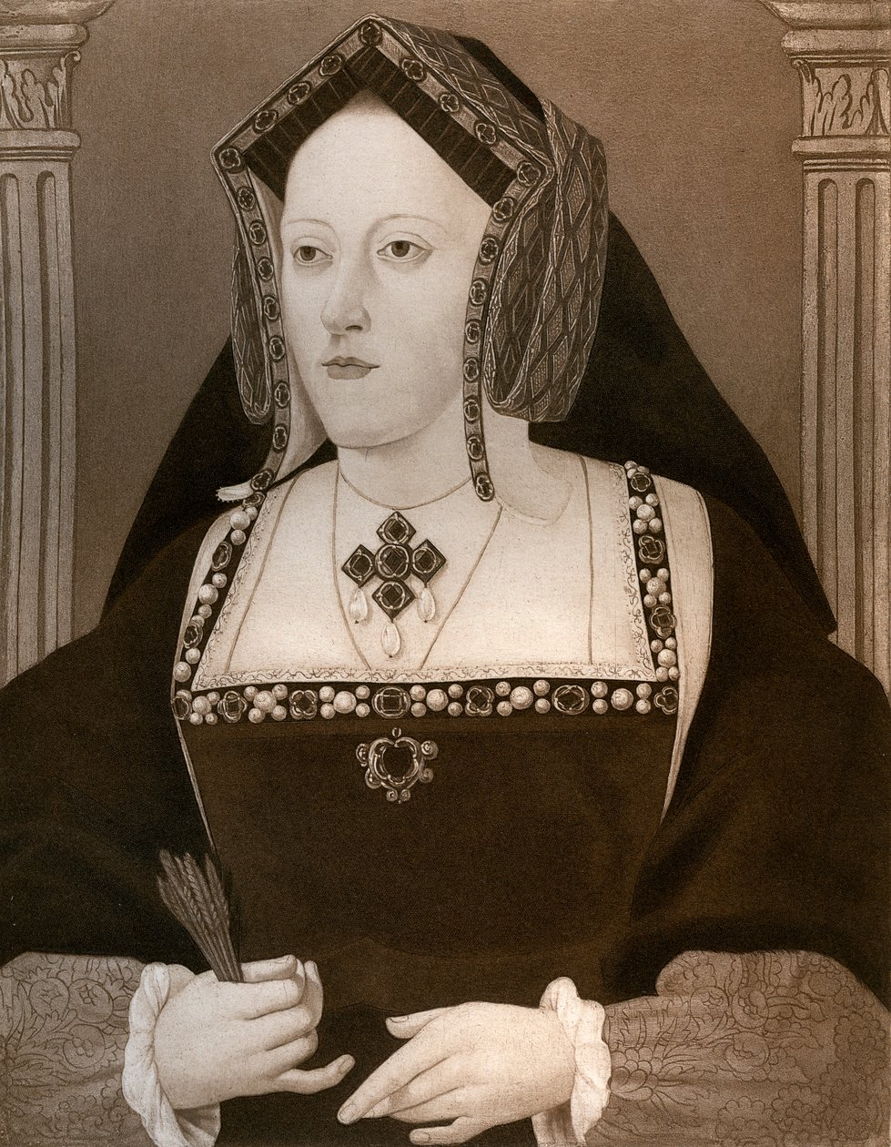 Catherine van Aragon, ca. 1515, 1902 door Unbekannt