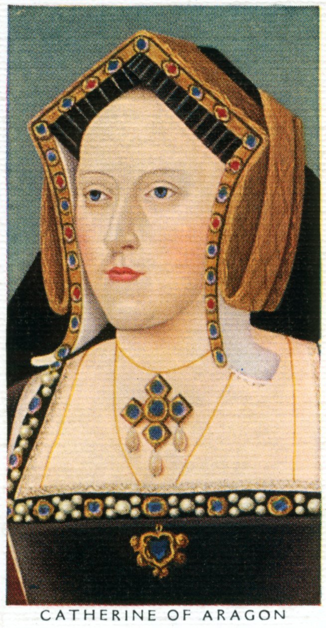 Catherine van Aragon, eerste vrouw van Hendrik VIII, ca. 1530, begin 20e eeuw door Unbekannt